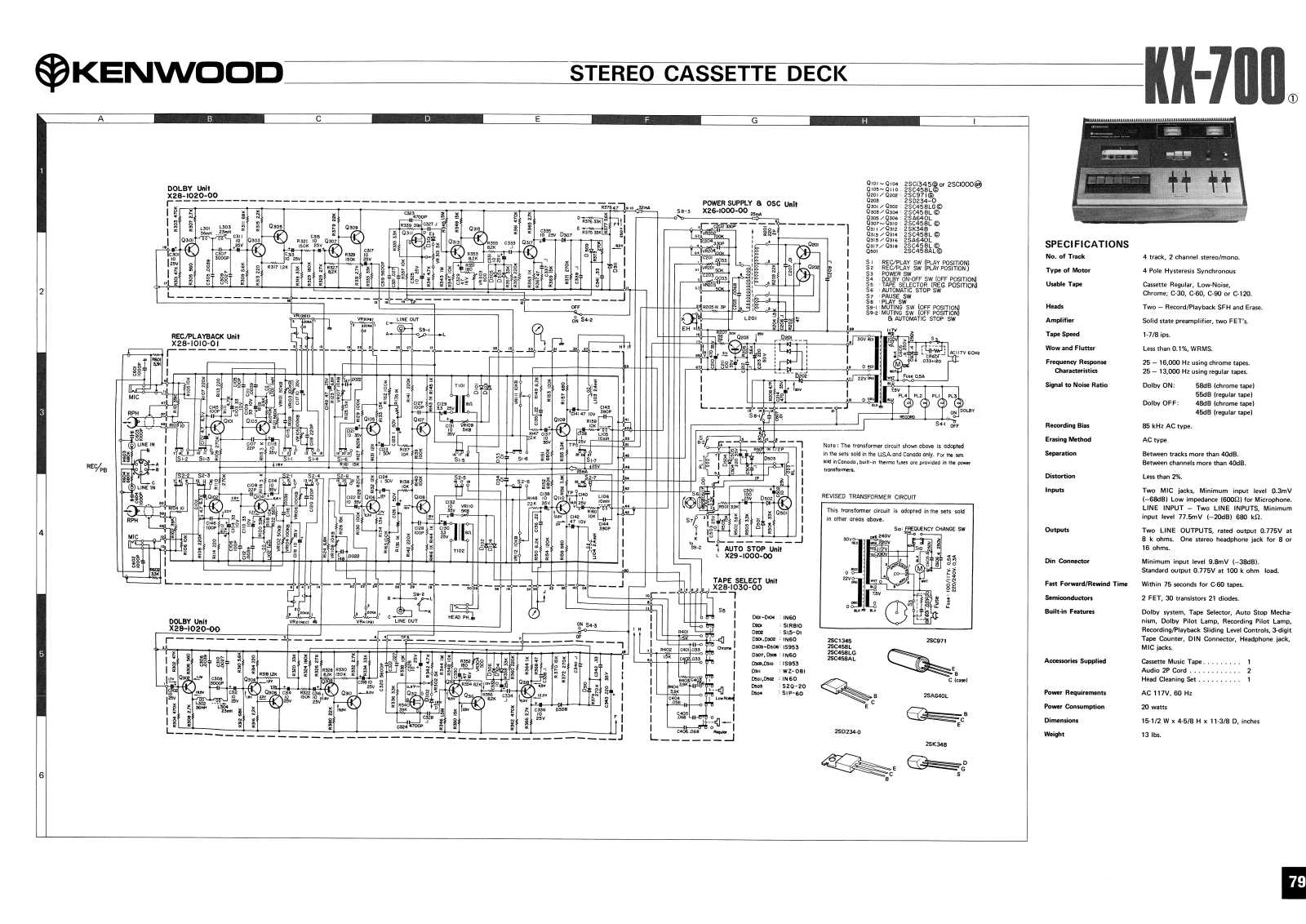Kenwood KX700 Schematic - ManualMachine.com