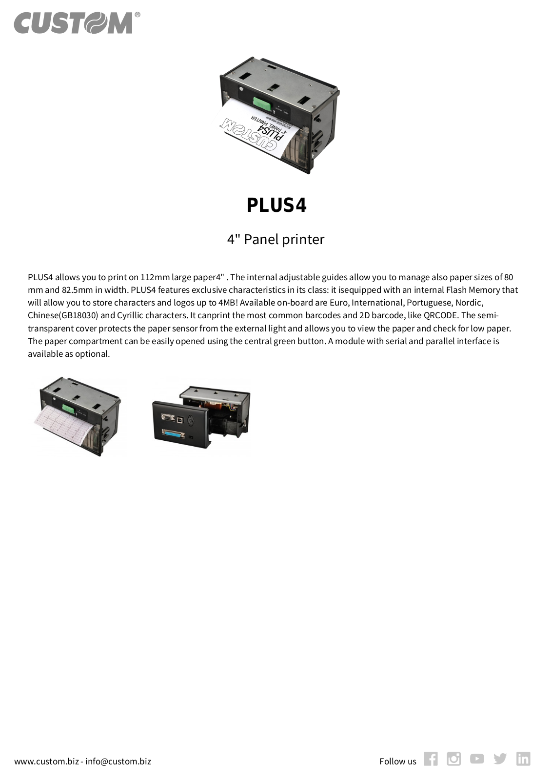 CUSTOM 915GJ010100322 Product Data Sheet