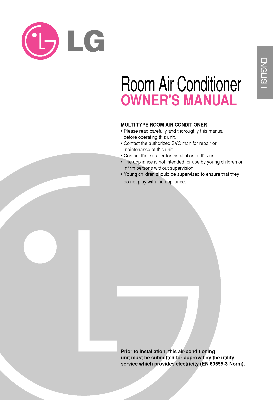 LG LM-2065C3L, LM-2064C3L, LM-2561C3L User Manual