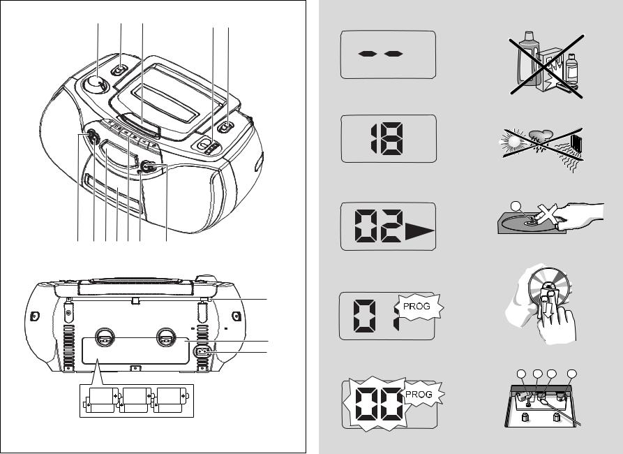 Philips AZ101, AZ1004 User Manual