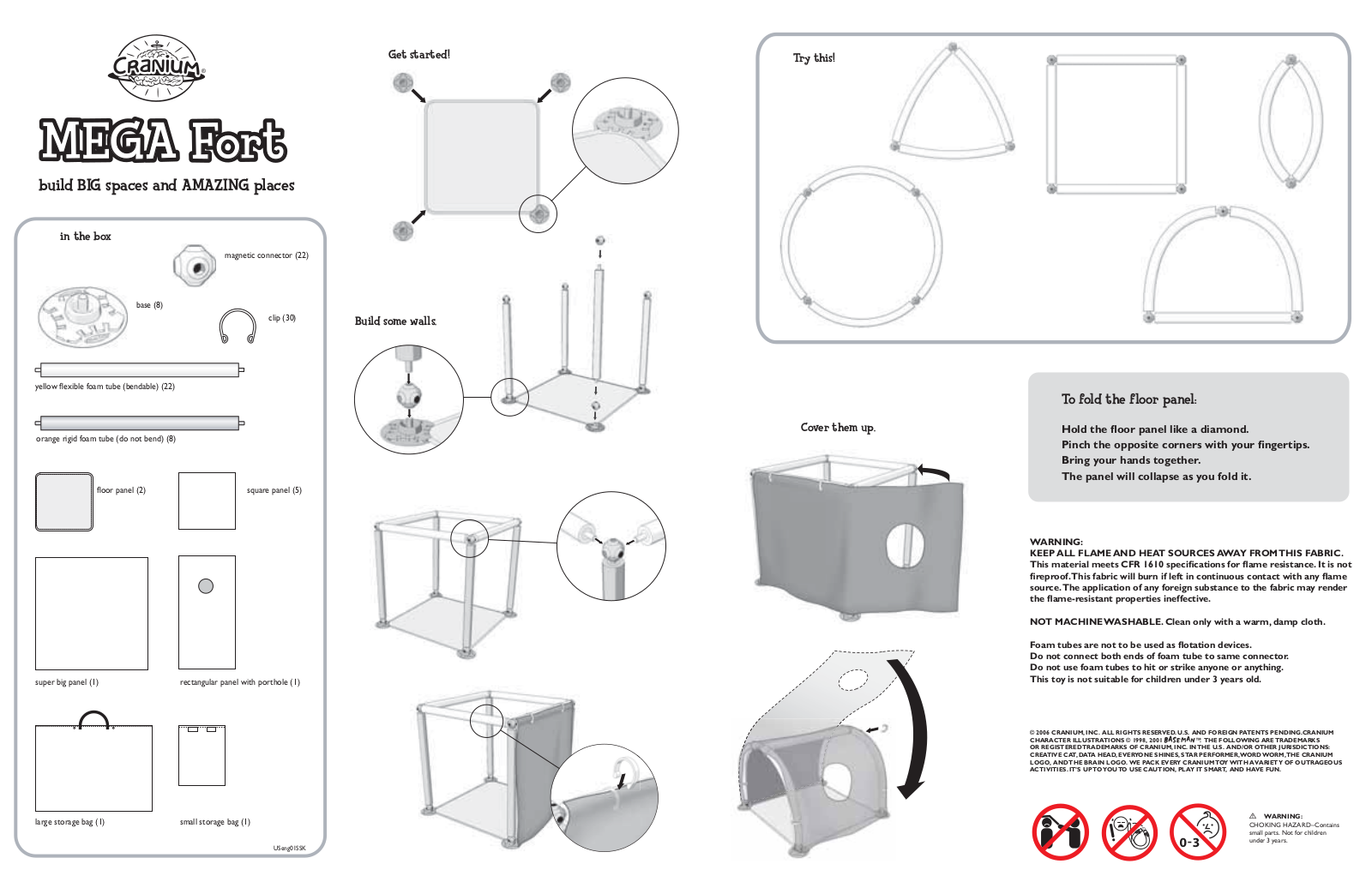 HASBRO Cranium Mega Fort User Manual