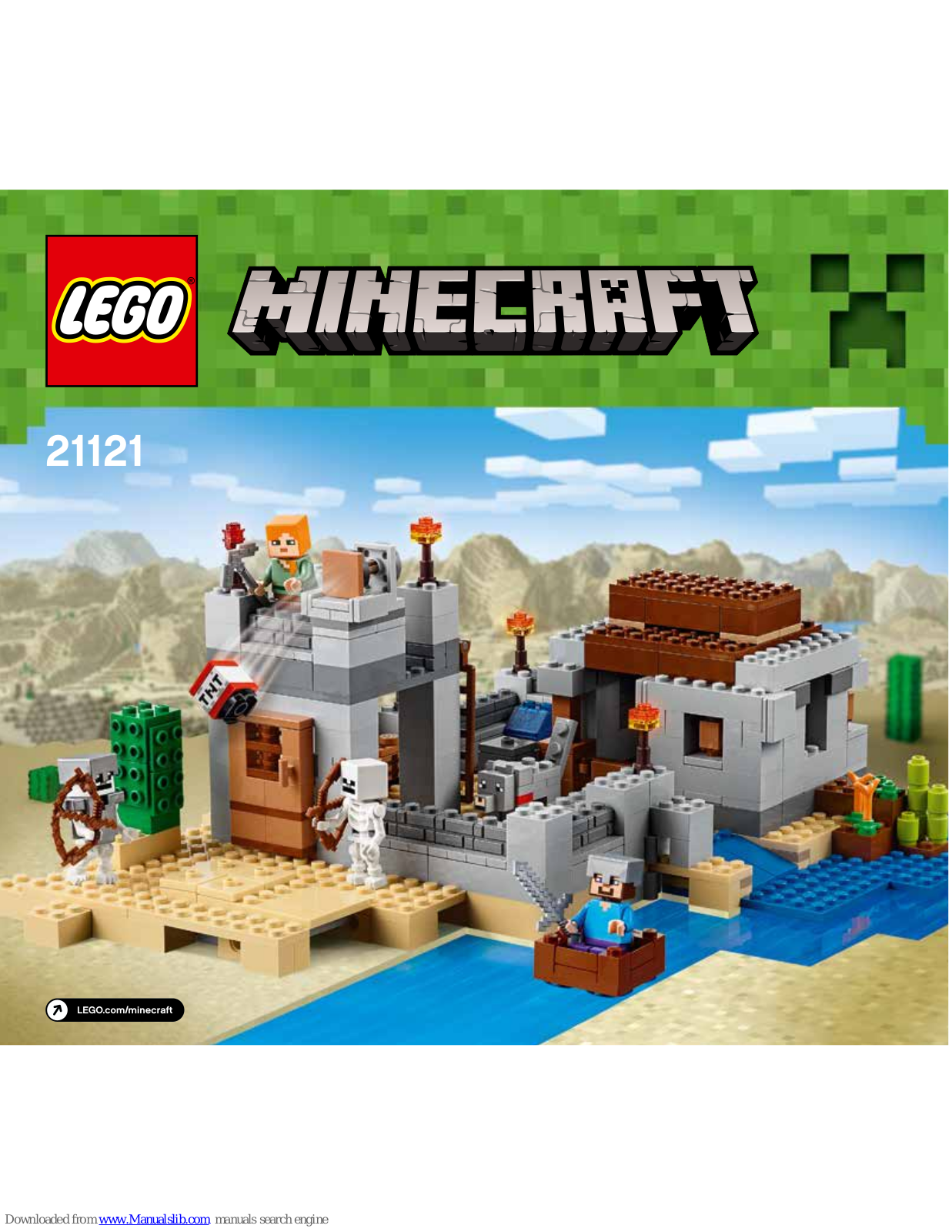 LEGO MINECRAFT 21121 Building Instructions