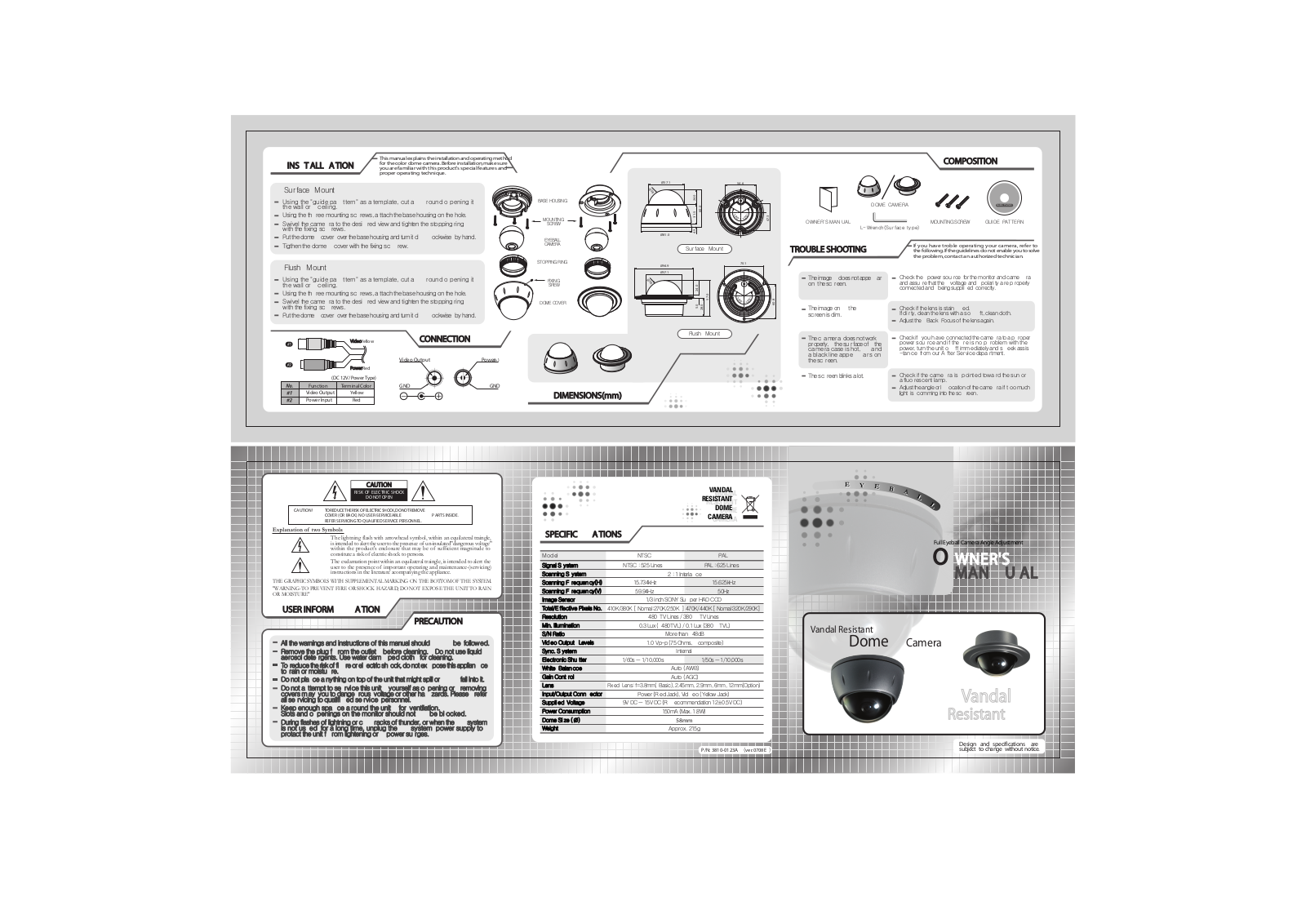 CNB V5760P User Manual