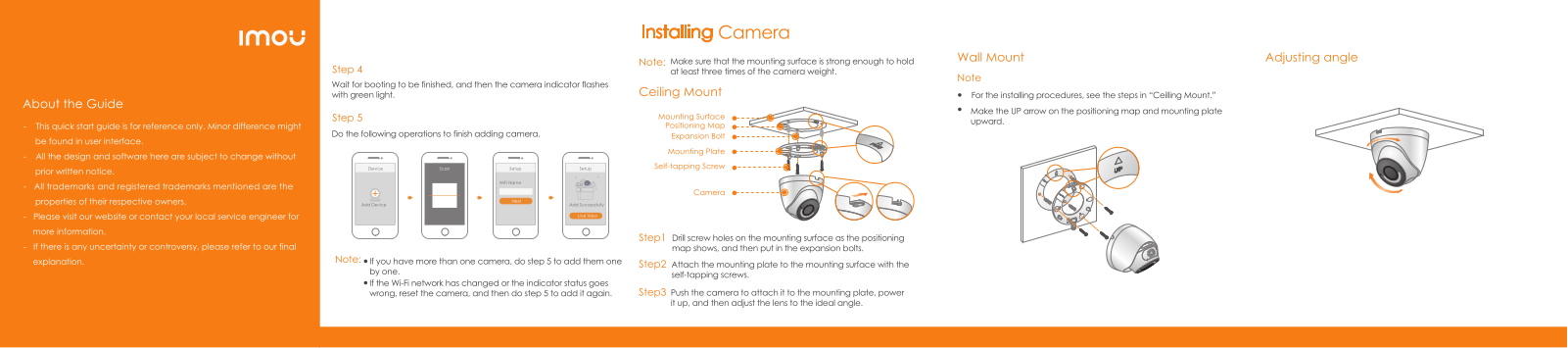 Zhejiang Dahua Vision Technology DH IPC TX6E User Manual