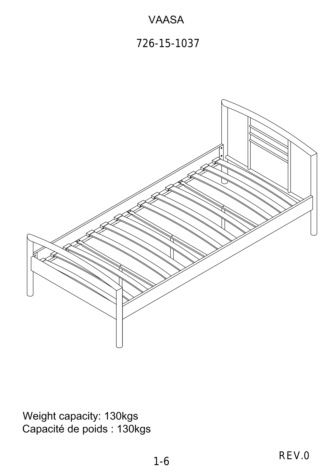 JYSK Vaasa Twin User Manual