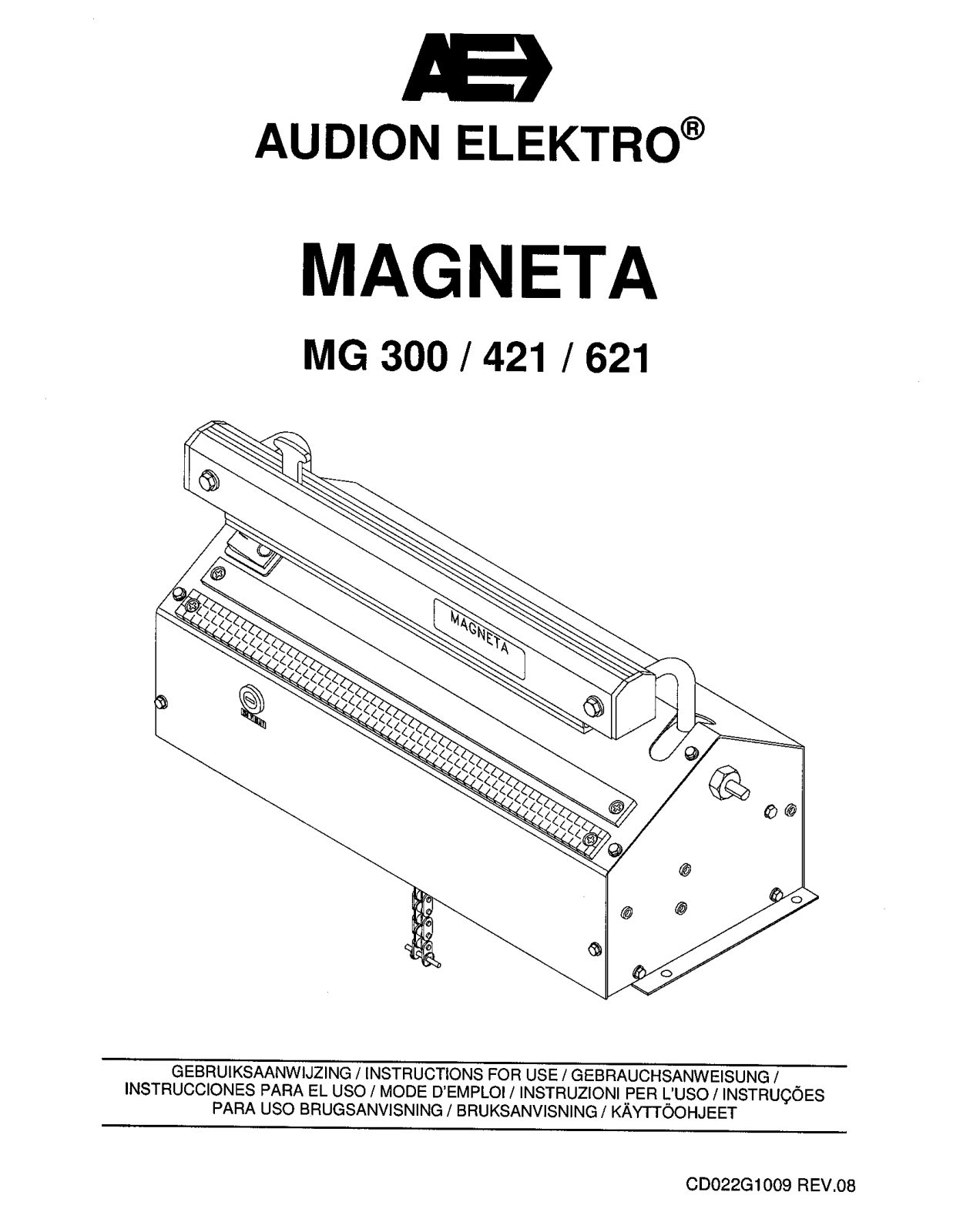 Heat Seal MG 300 Installation  Manual