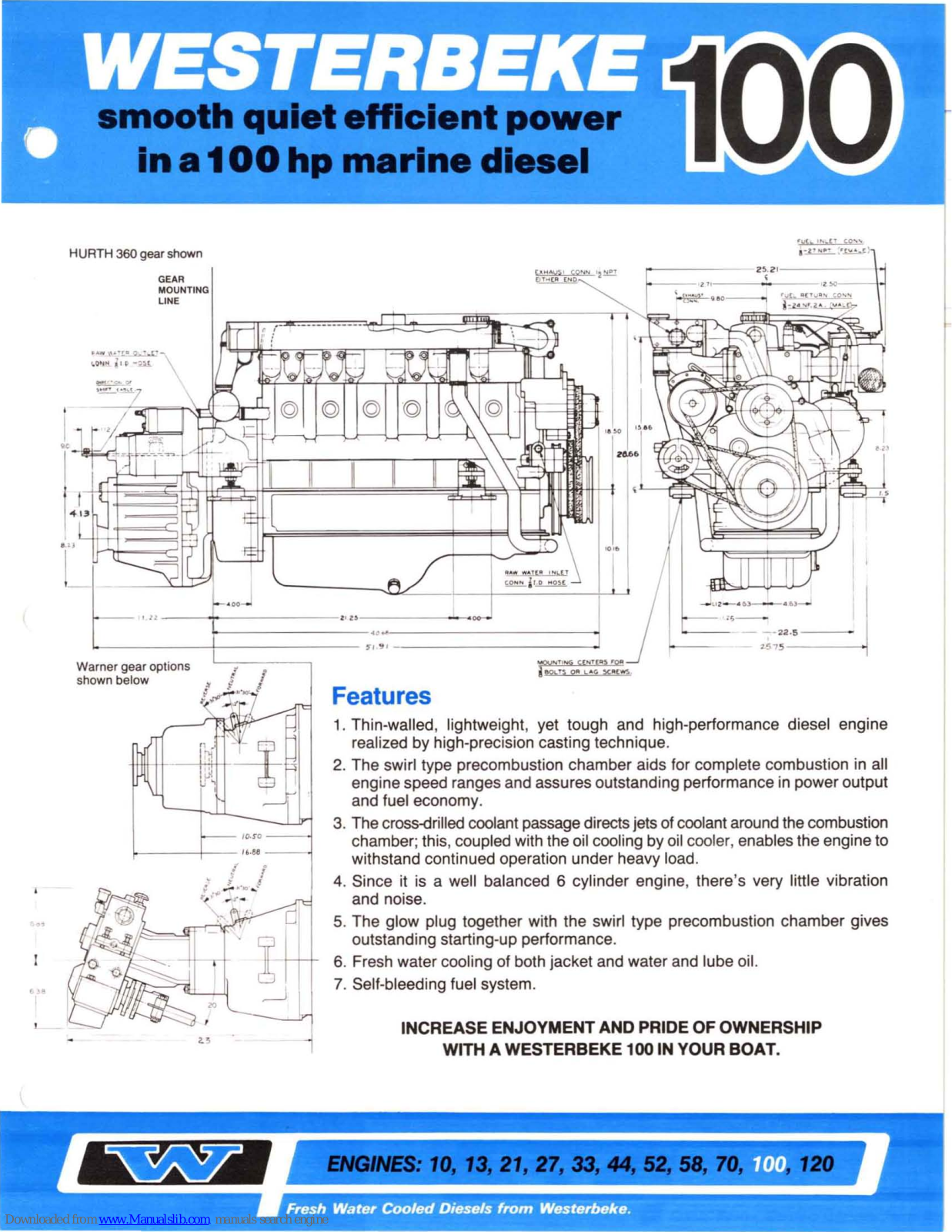 Westerbeke 100 Specification - ManualMachine.com