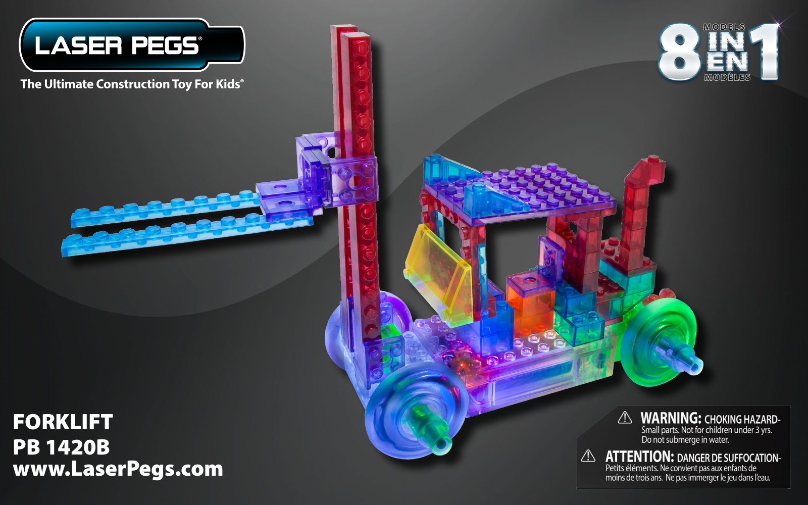 Laser Pegs FORKLIFT PB 1420B Instructions Manual