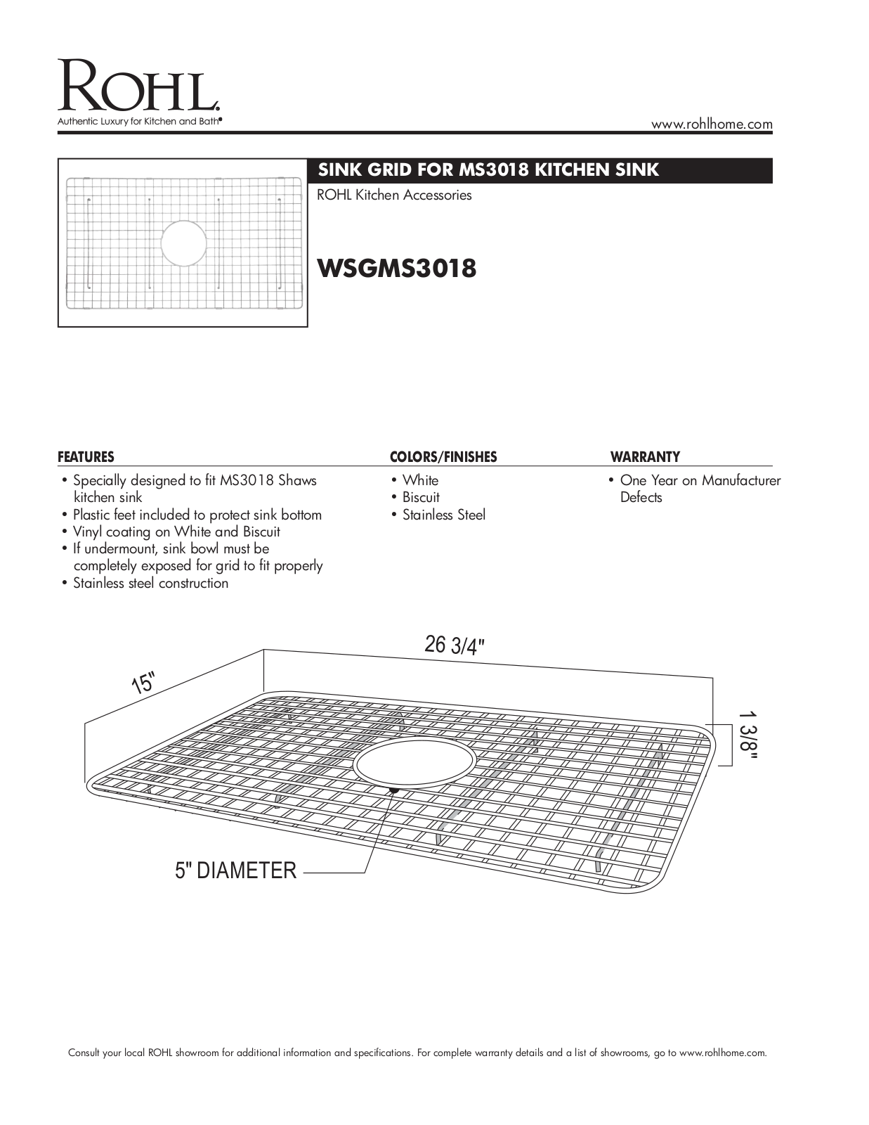 Shaws SHWS1028 Specifications - ManualMachine.com