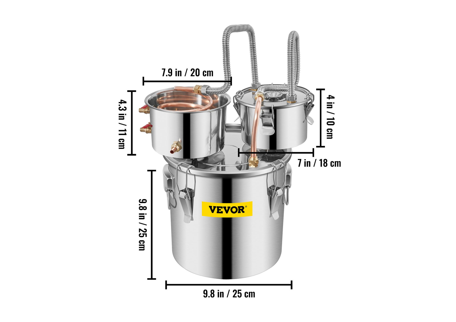 VEVOR FXNU1270 Dimensions - ManualMachine.com