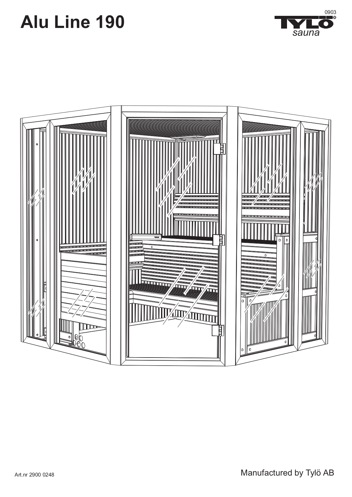 Tylö Alu Line 190 User Manual