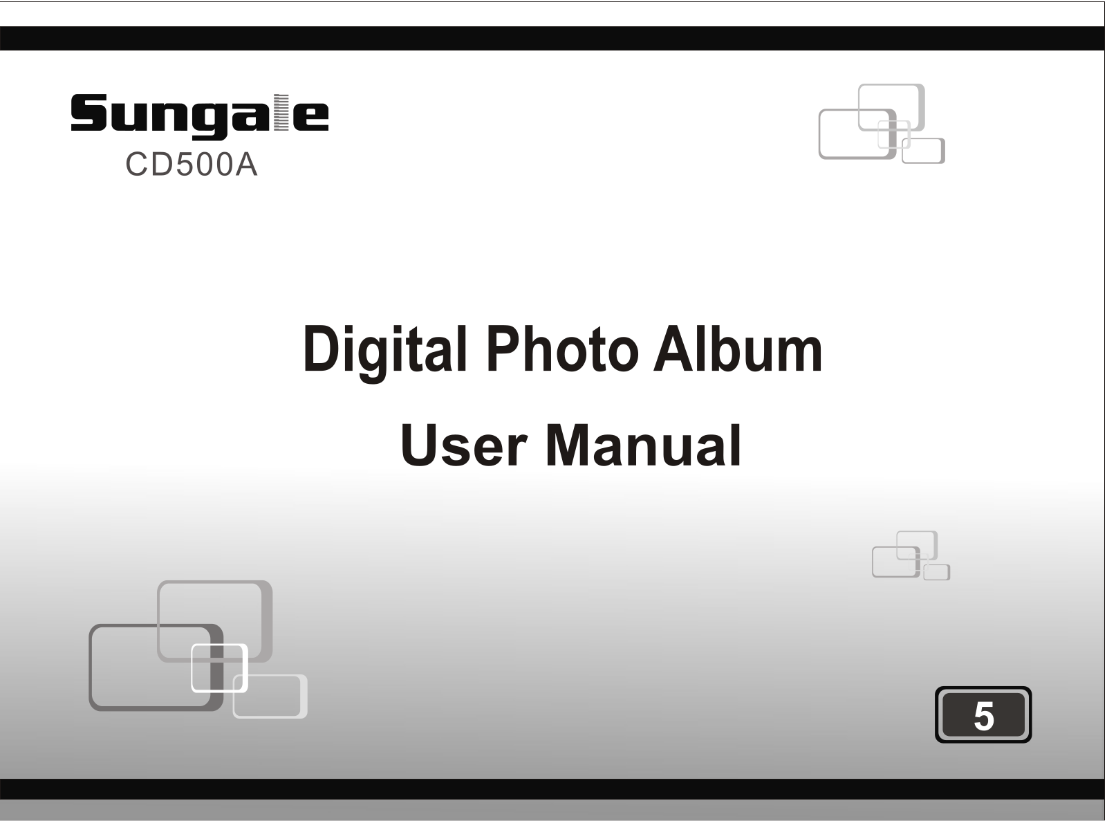 Sungale CD500A User Manual