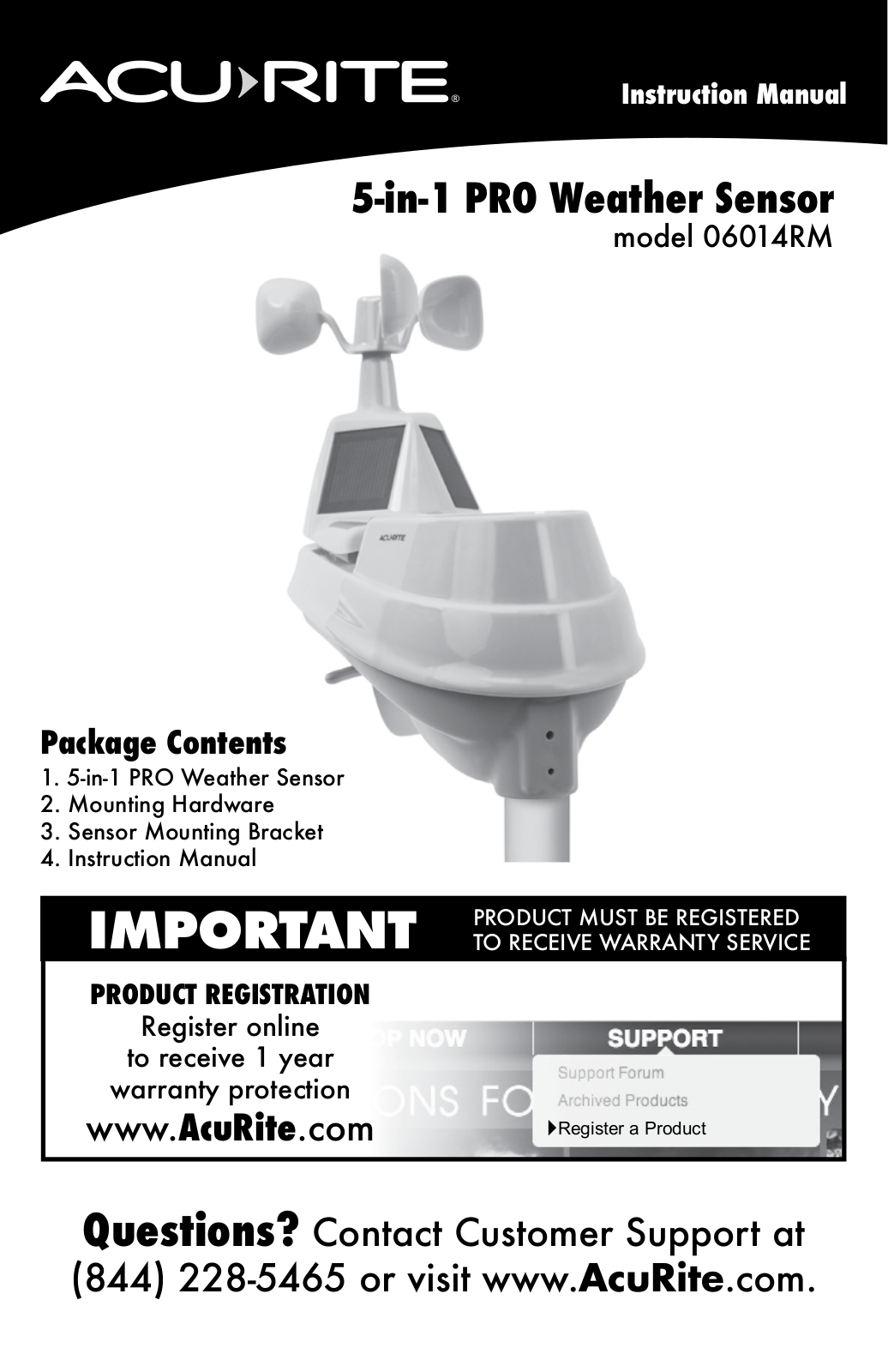 Acurite 06014RM User Manual