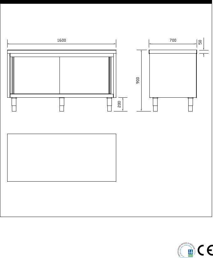 Zanussi TND1600 Datasheet