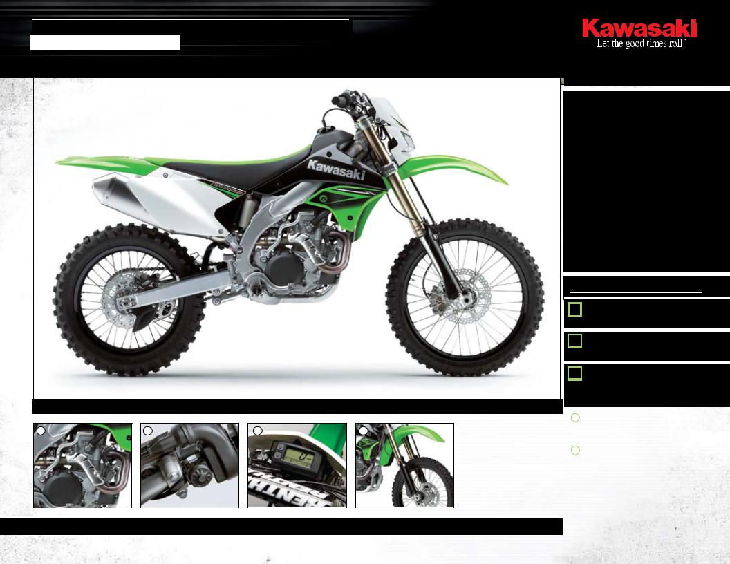 Kawasaki KLX 450R User Manual