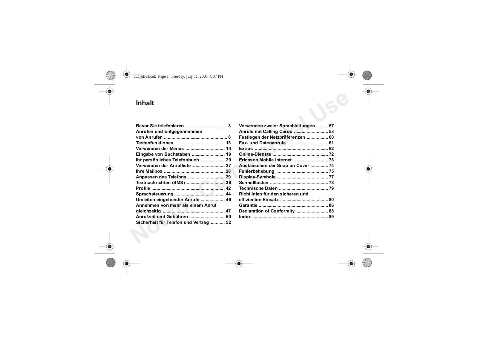 Sony ericsson A2618, A2618S User Manual