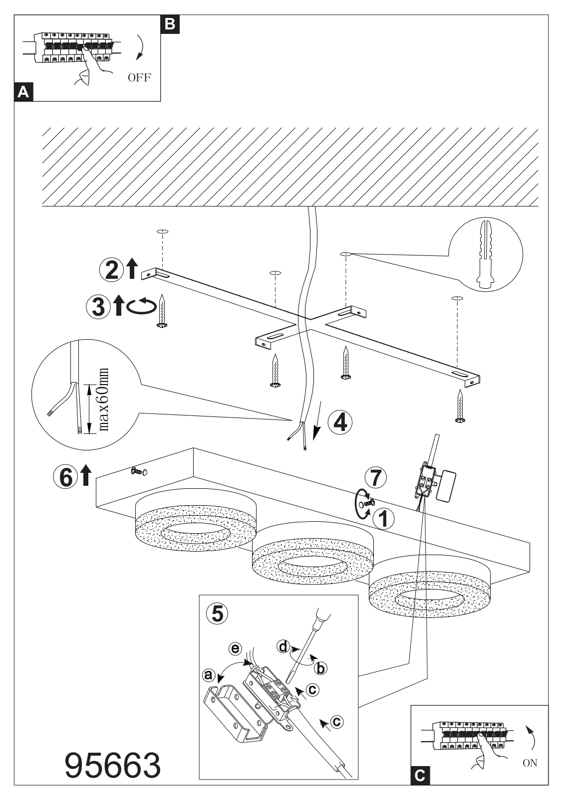 Eglo 95663 operation manual