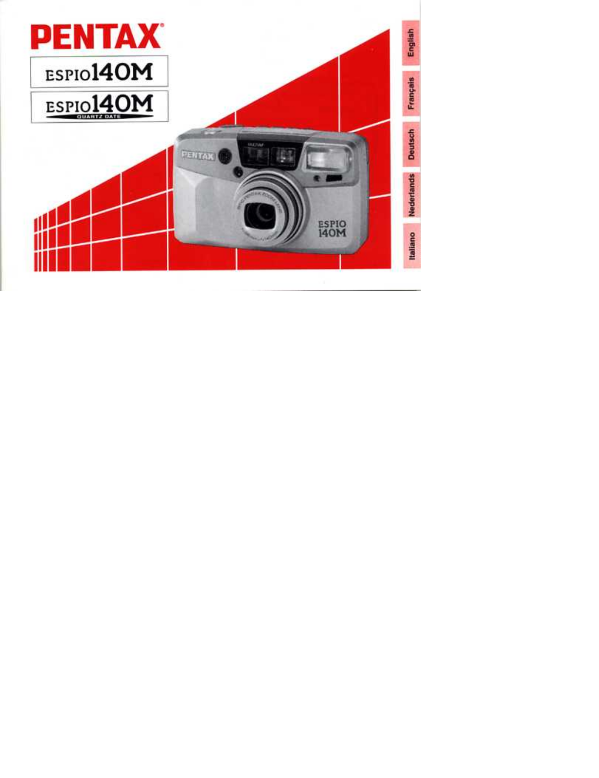 Pentax IQZOOM 140M Owners manual