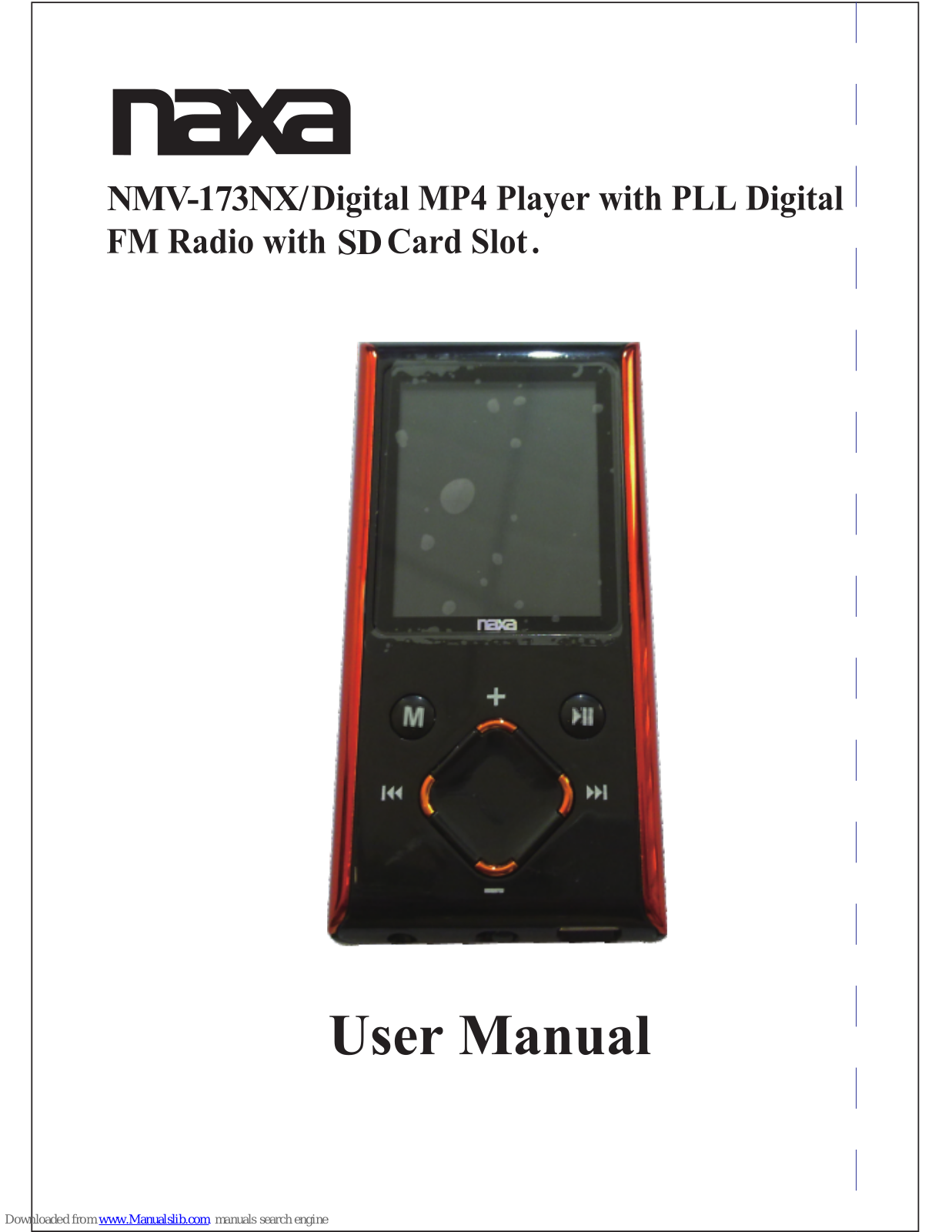 Naxa NMV-173NX User Manual - ManualMachine.com