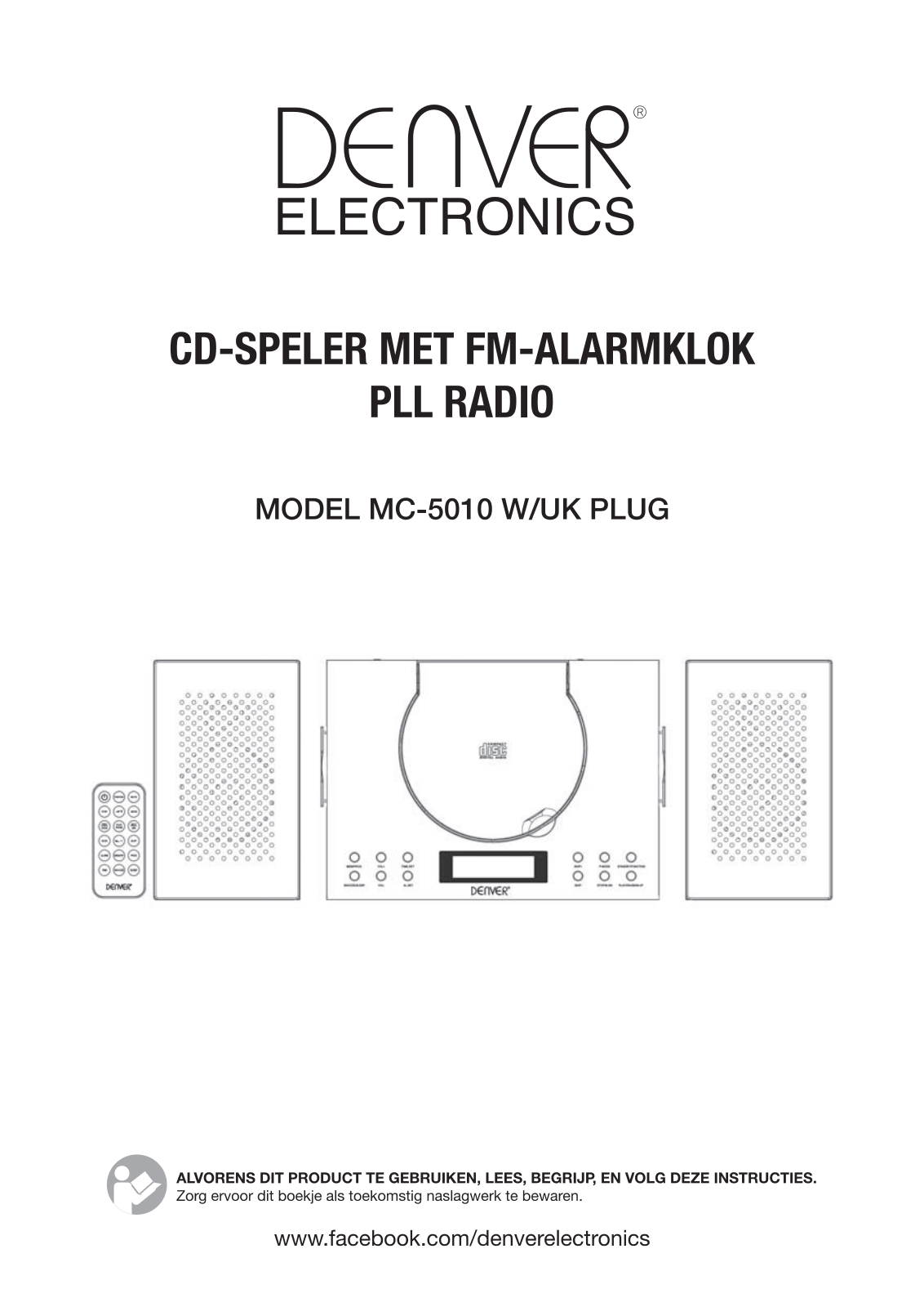 Denver MC-5010 W/UK PLUG User Guide