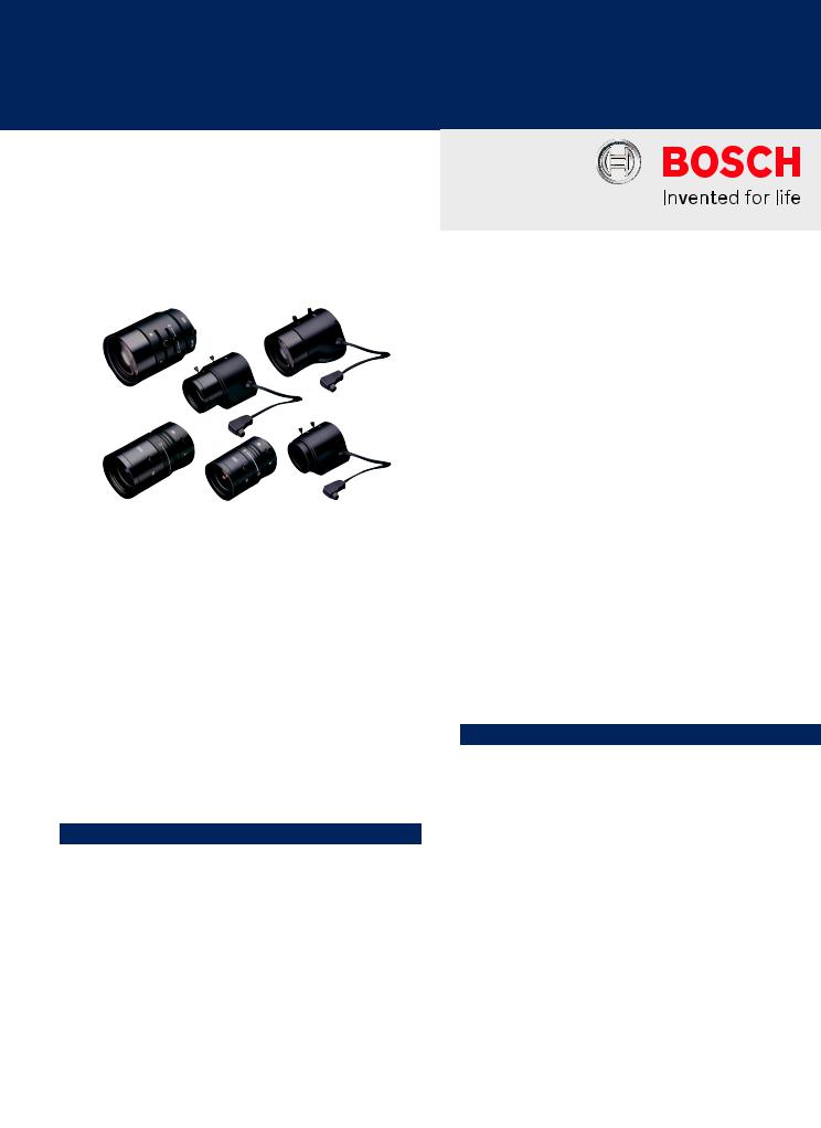 Bosch LVF-5005C-S1803, LVF-5005C-S0940 Specsheet