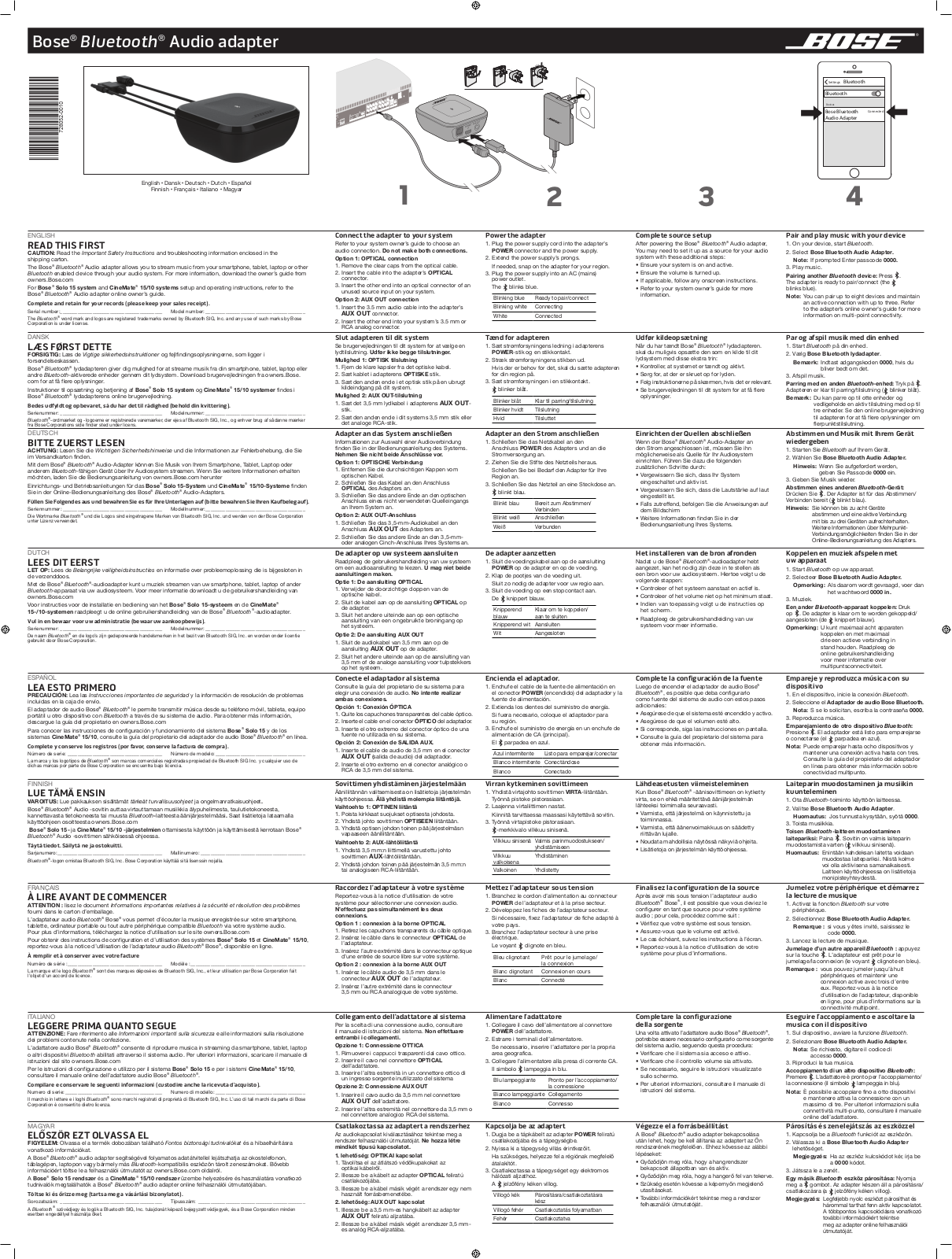 Bose 418048 User Manual