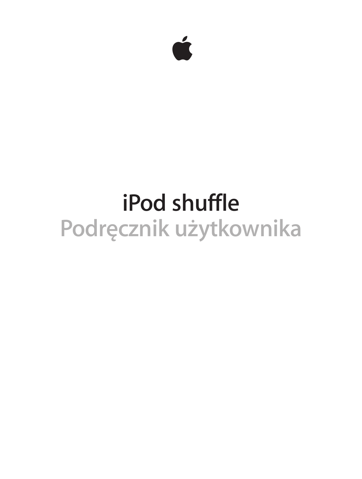 APPLE iPod shuffle 4 User Manual