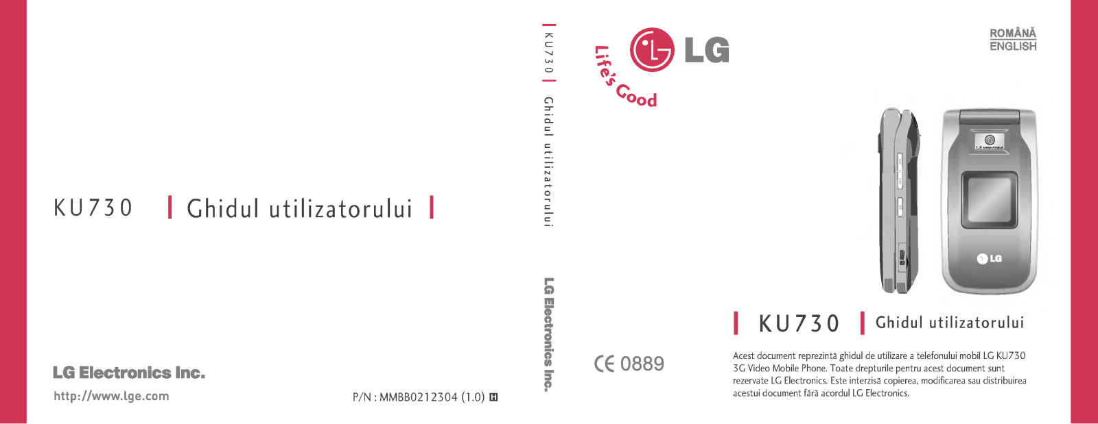 Lg KU730 User Manual