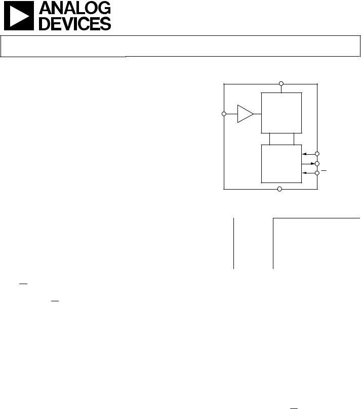 ANALOG DEVICES AD7277, AD7278 Service Manual