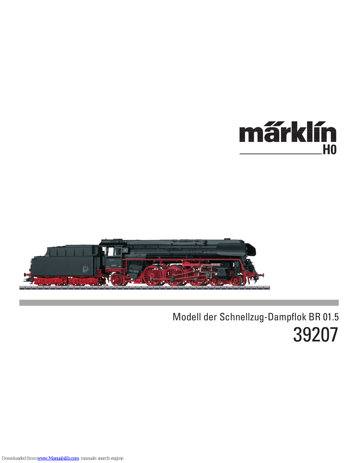 marklin 39207 User Manual - ManualMachine.com