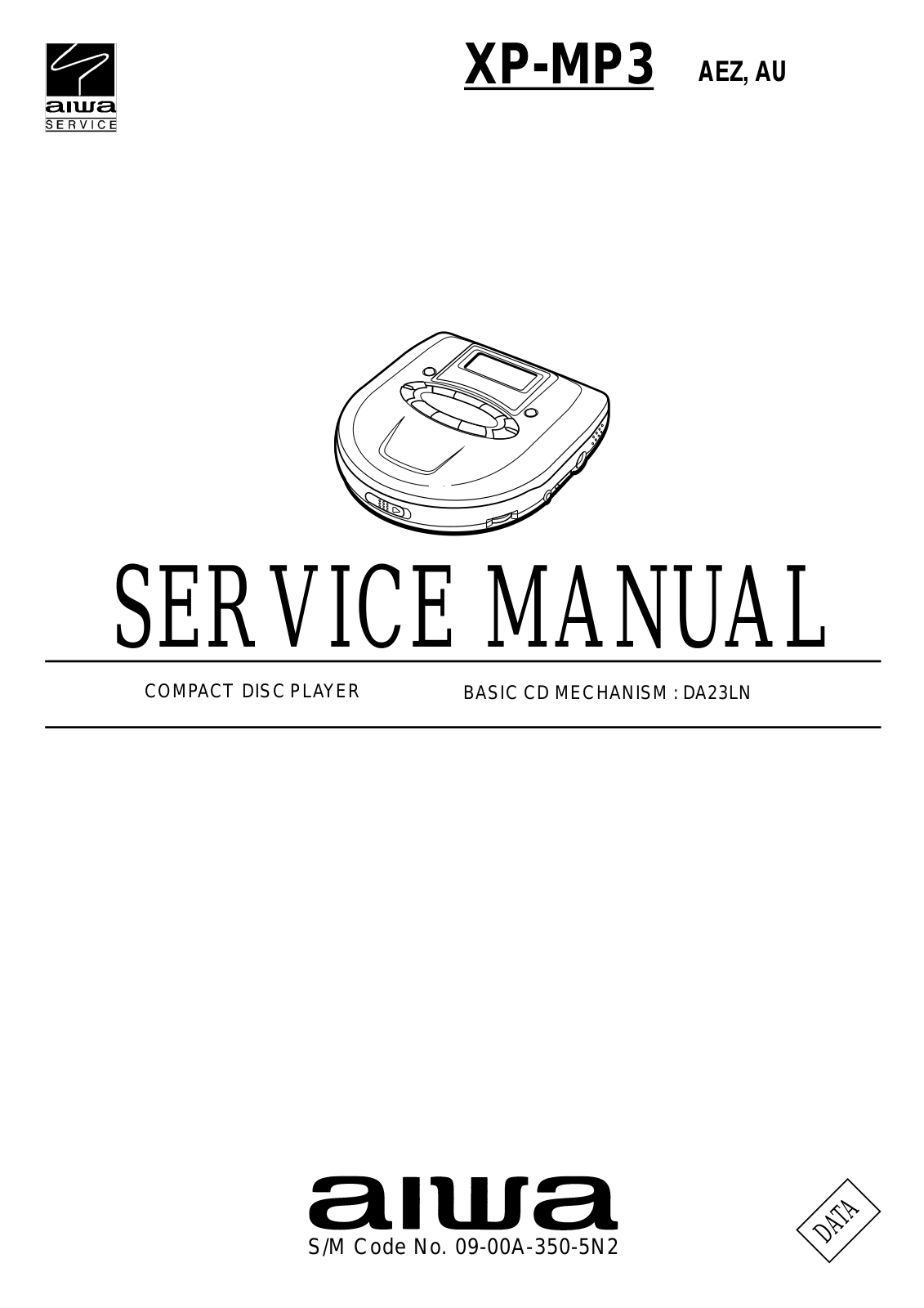 Aiwa XR-MP3 Service Manual