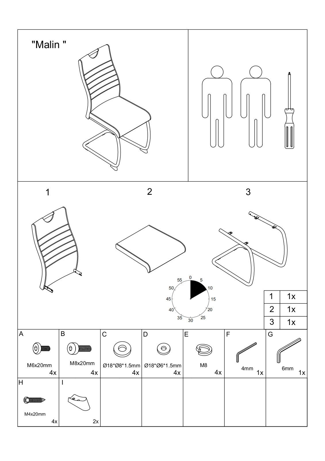 HELA MALIN Assembly instructions - ManualMachine.com