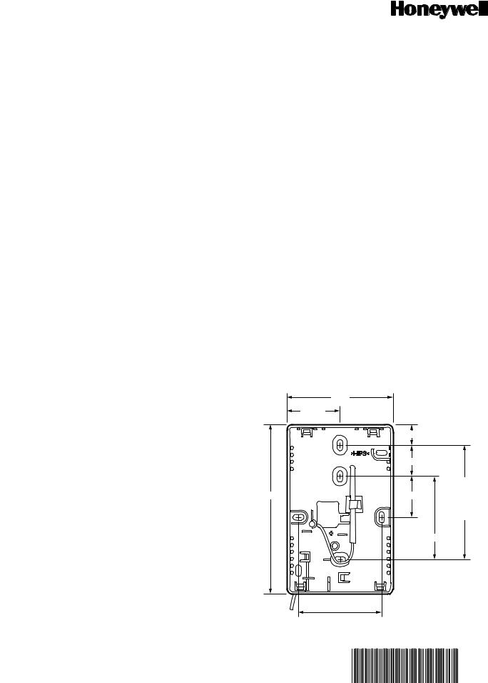 Honeywell TR29 Installation Instructions