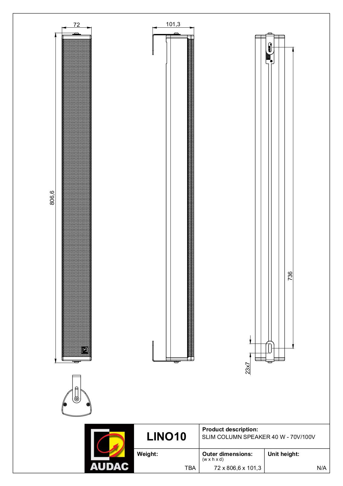 Audac LINO10 User guide - ManualMachine.com
