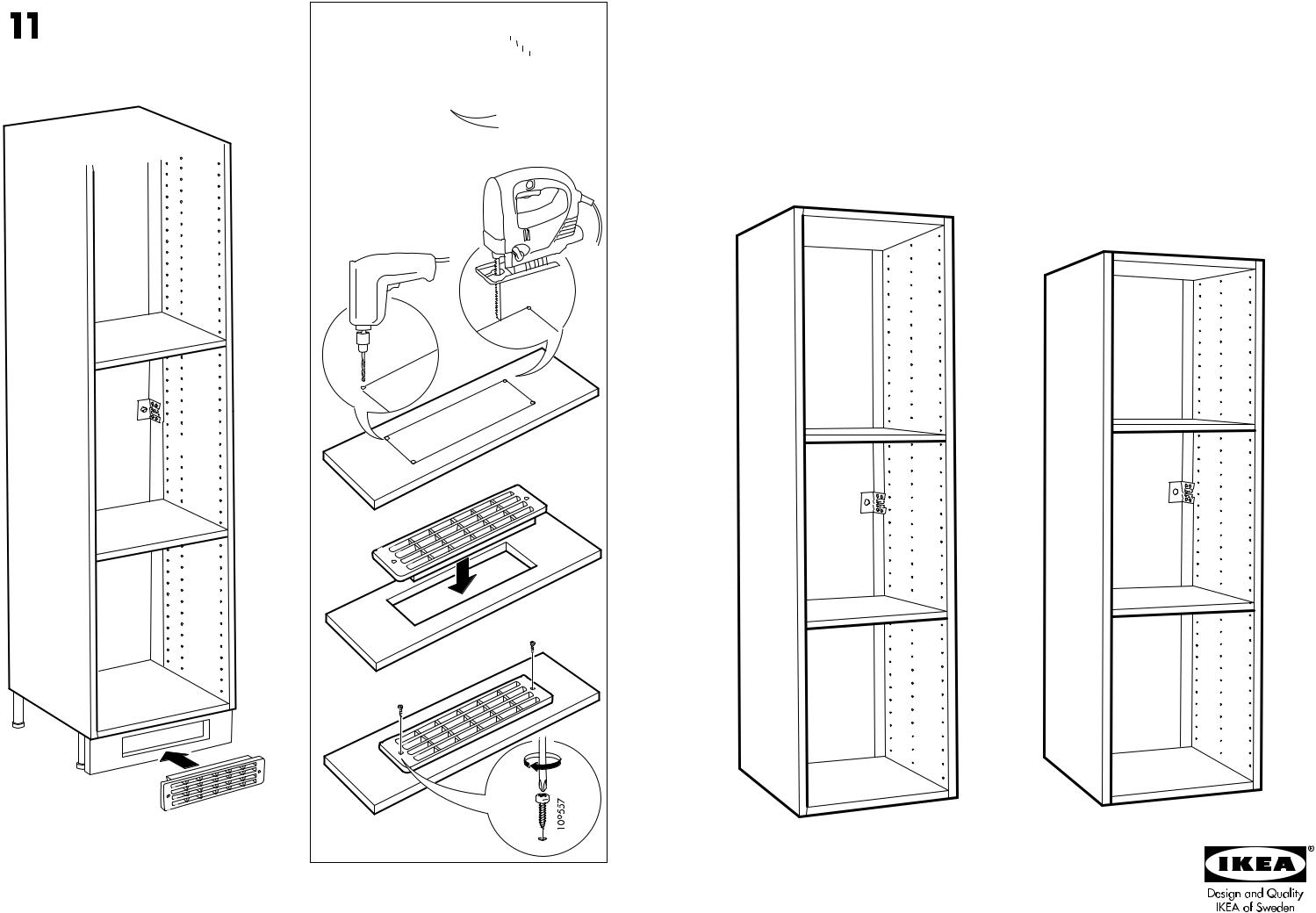 Ikea FAKTUM ASSEMBLY Manual