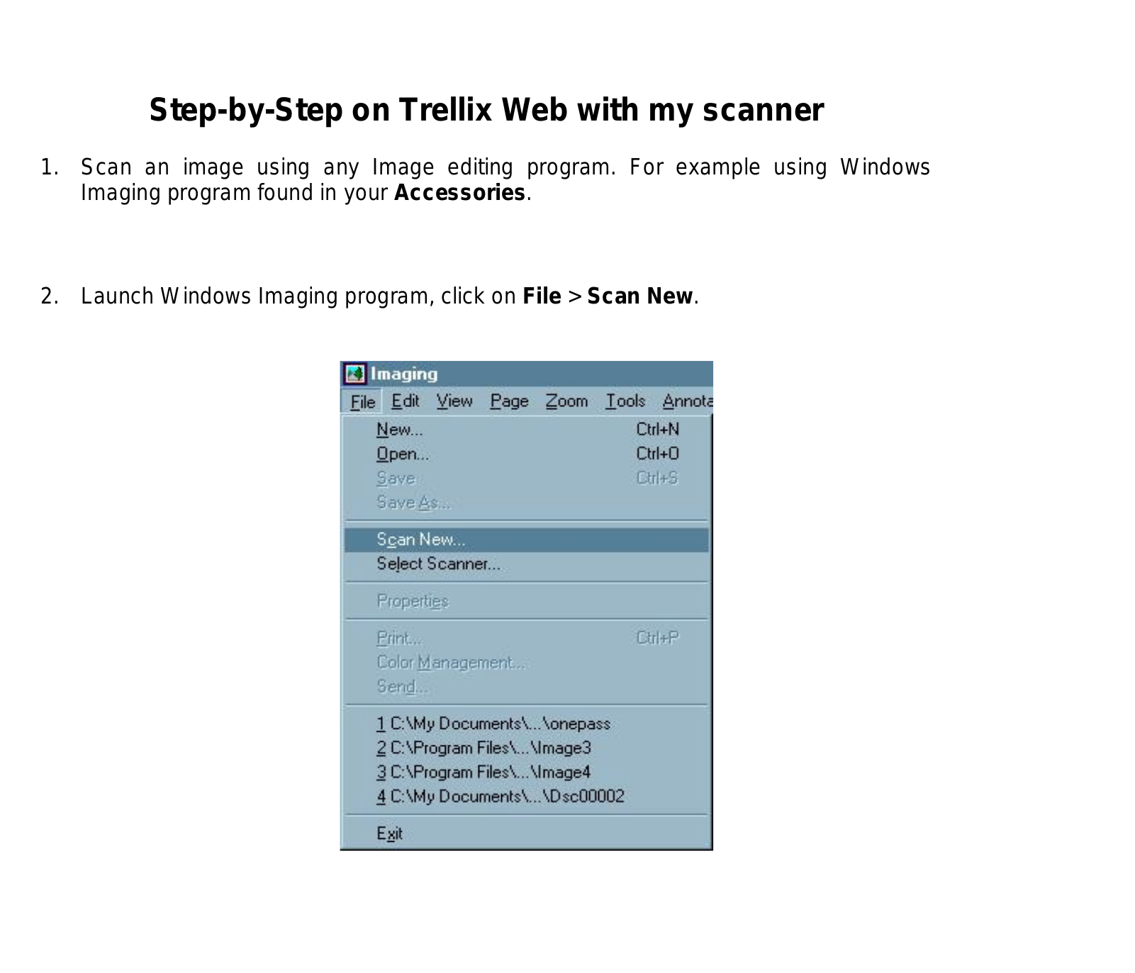 Microtek Trellix Web tutorial