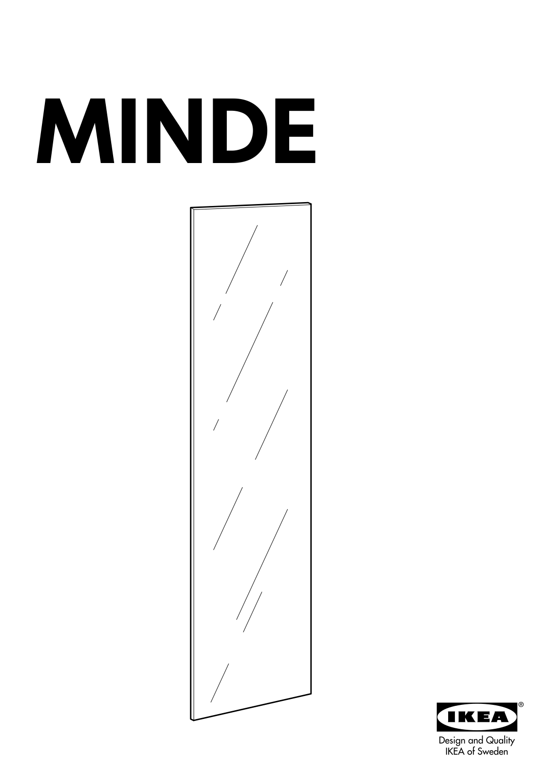 IKEA MINDE User Manual