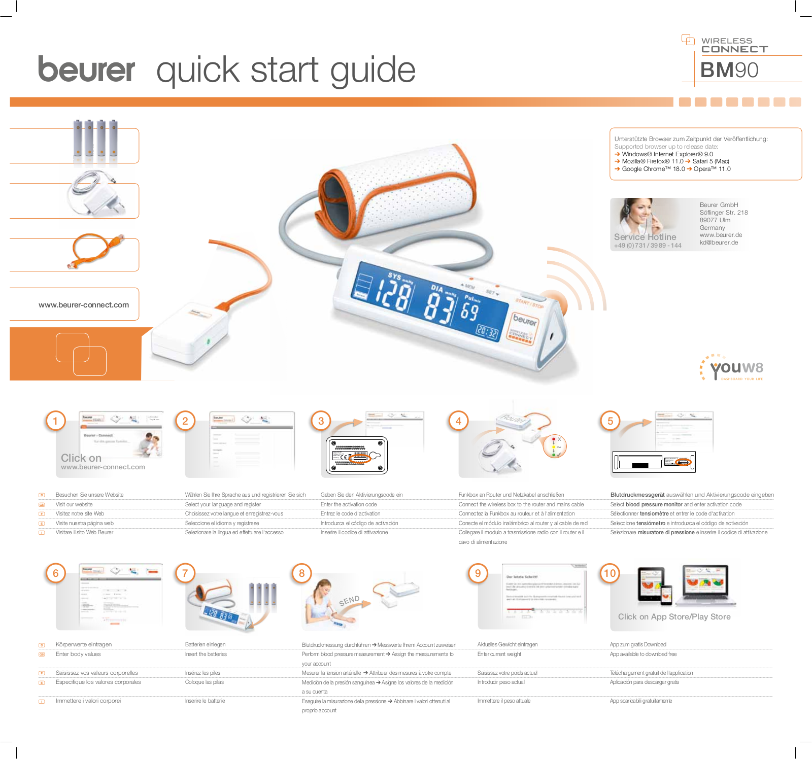 Beurer BM 90 User Manual