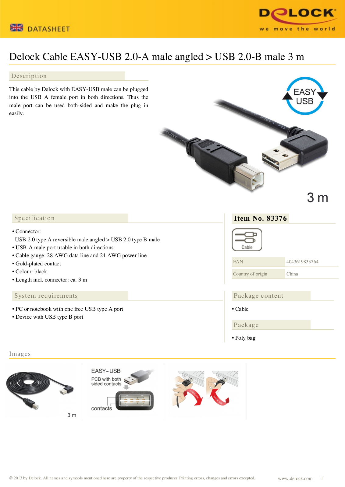 DeLOCK 83376 User Manual - ManualMachine.com