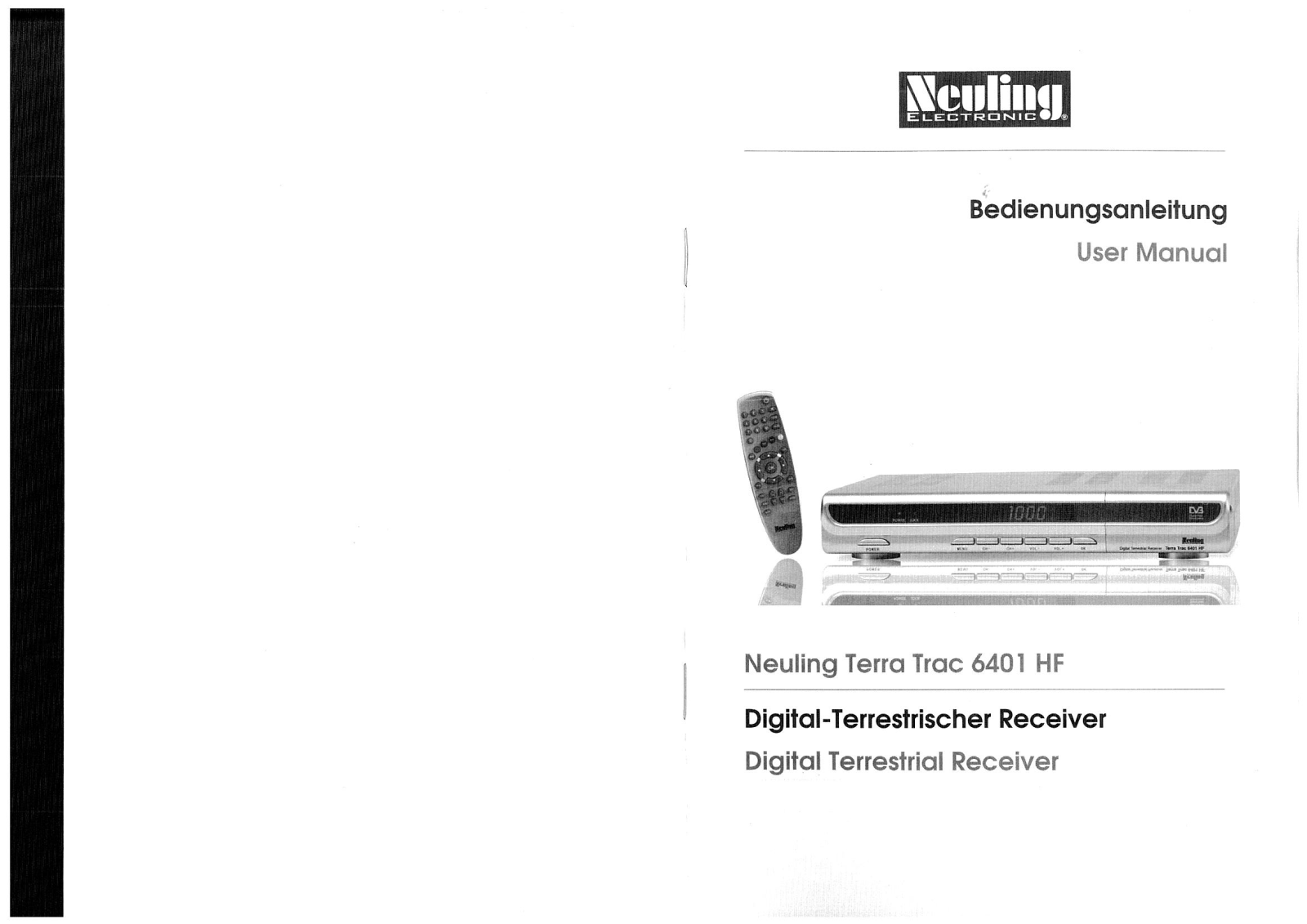 Neuling Terra Trac 6401 HF User guide