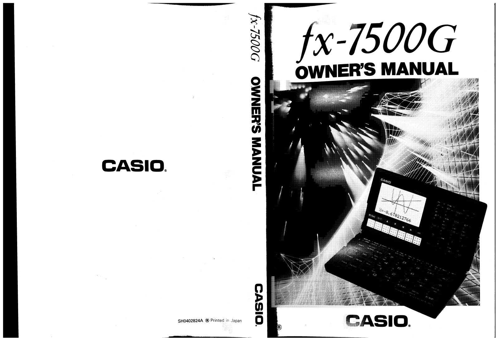 CASIO FX-7500G User Manual