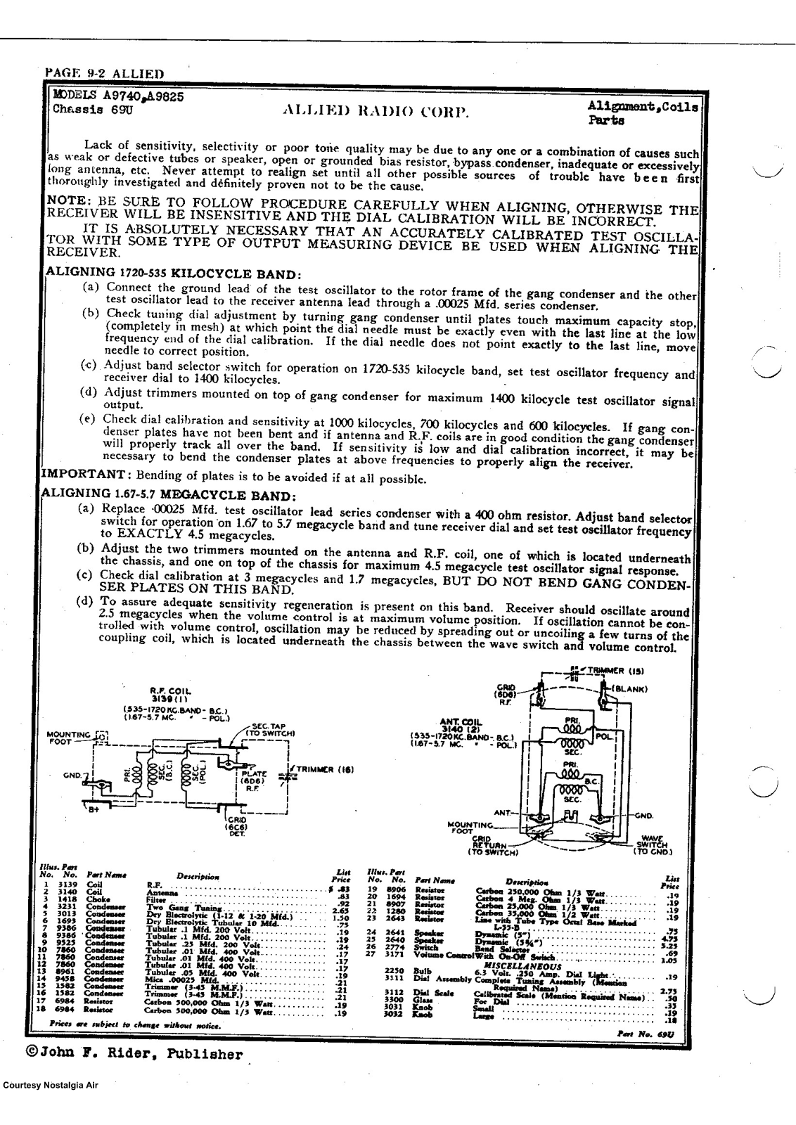 Allied Radio A9740 Schematic - ManualMachine.com