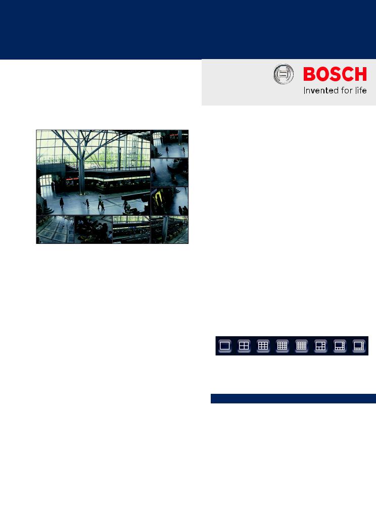 Bosch MVS-MW Specsheet