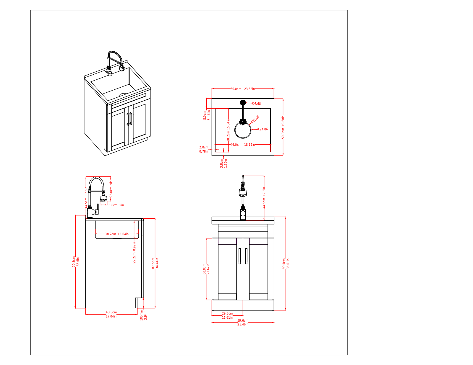 Simpli Home QSI1622 Dimensions - ManualMachine.com