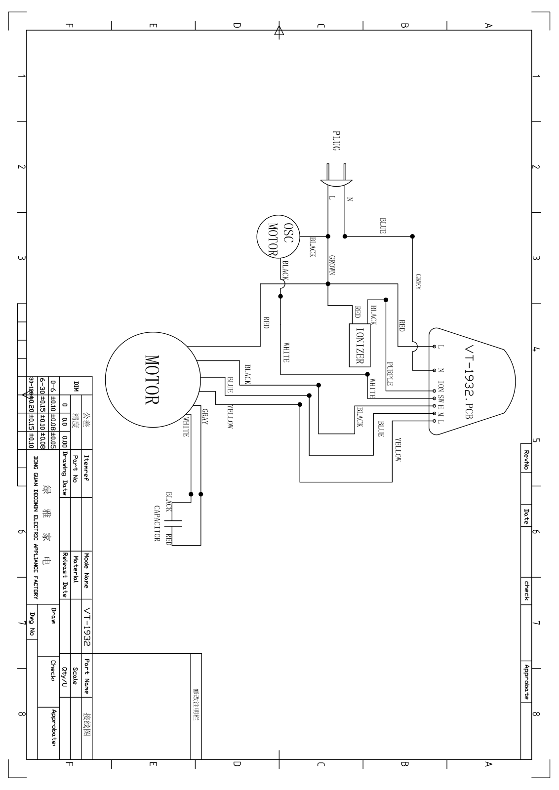 Vitek VT-1932 Schematic