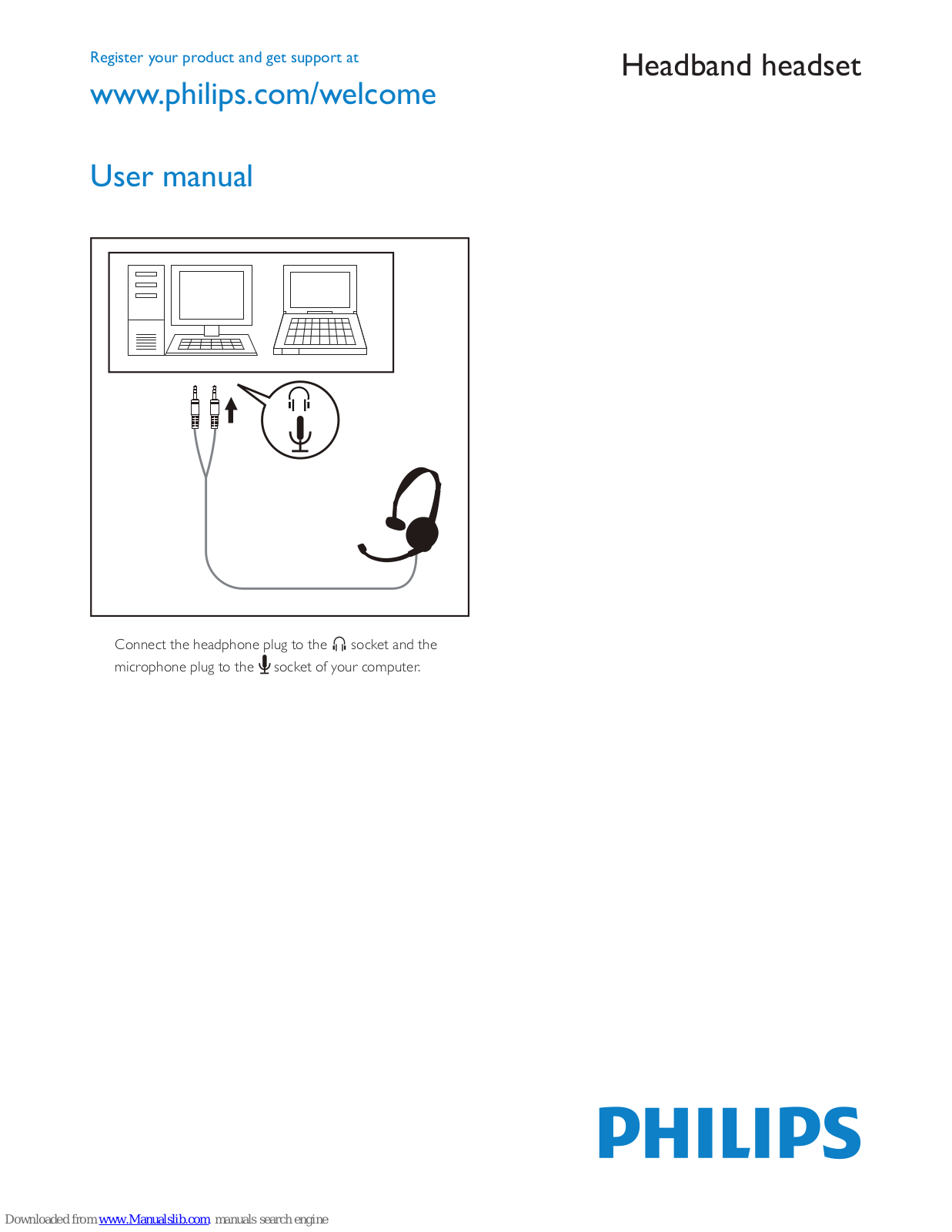 Philips SHM2000/00, SHM2000U/10, SHM2000 User Manual - ManualMachine.com
