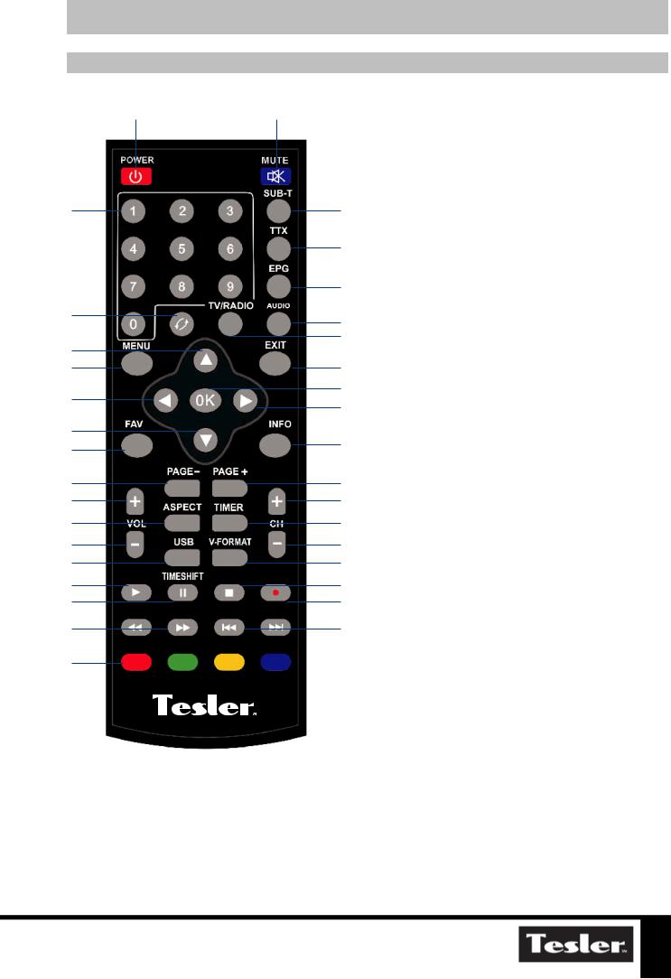 TESLER DSR-320 User Manual