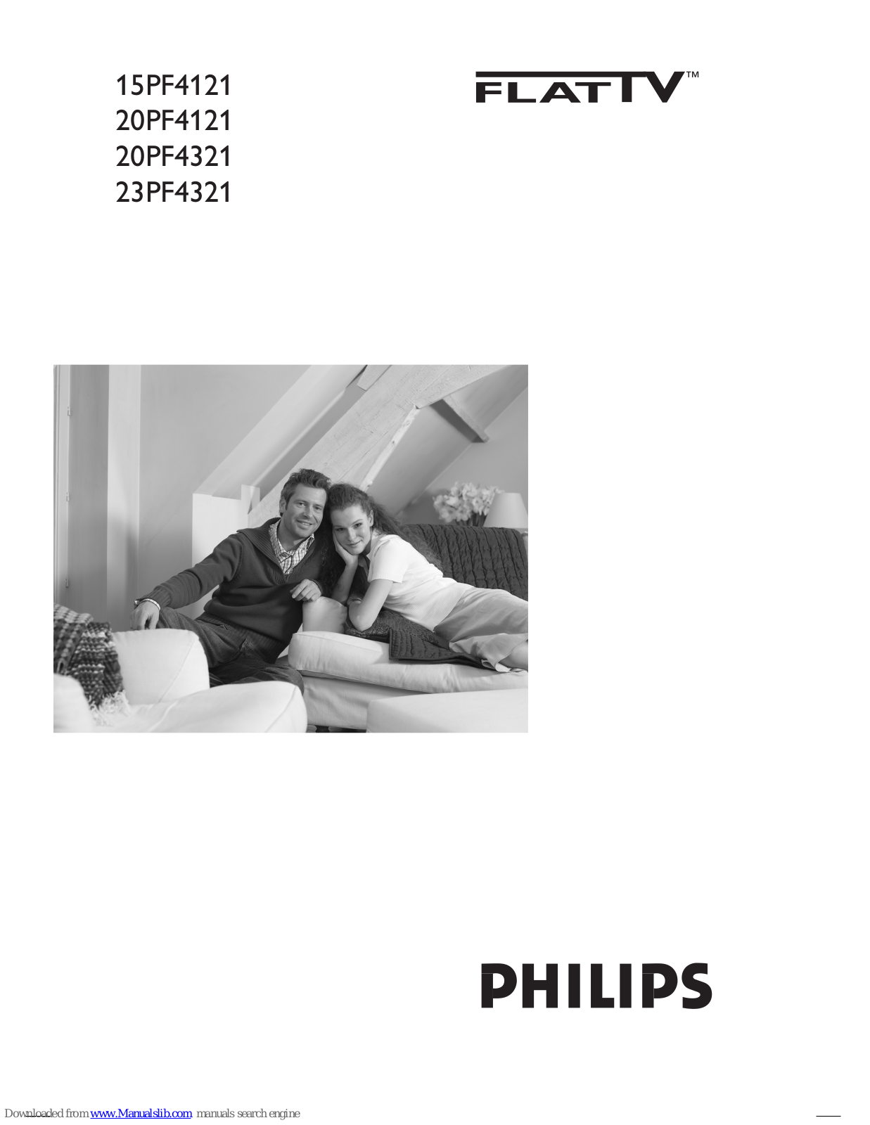 Philips 20HF4003F/10, 20HF4003F - annexe 3, FlatTV 15PF4121, FlatTV 20PF4121, FlatTV 20PF4321 User Manual