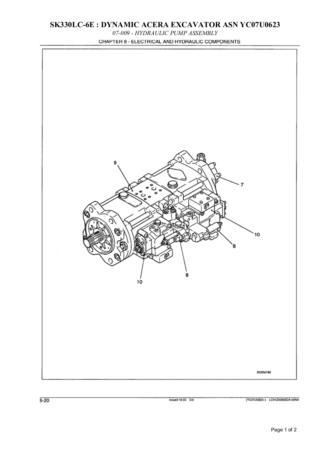 New Holland SK330LC-6E User Manual