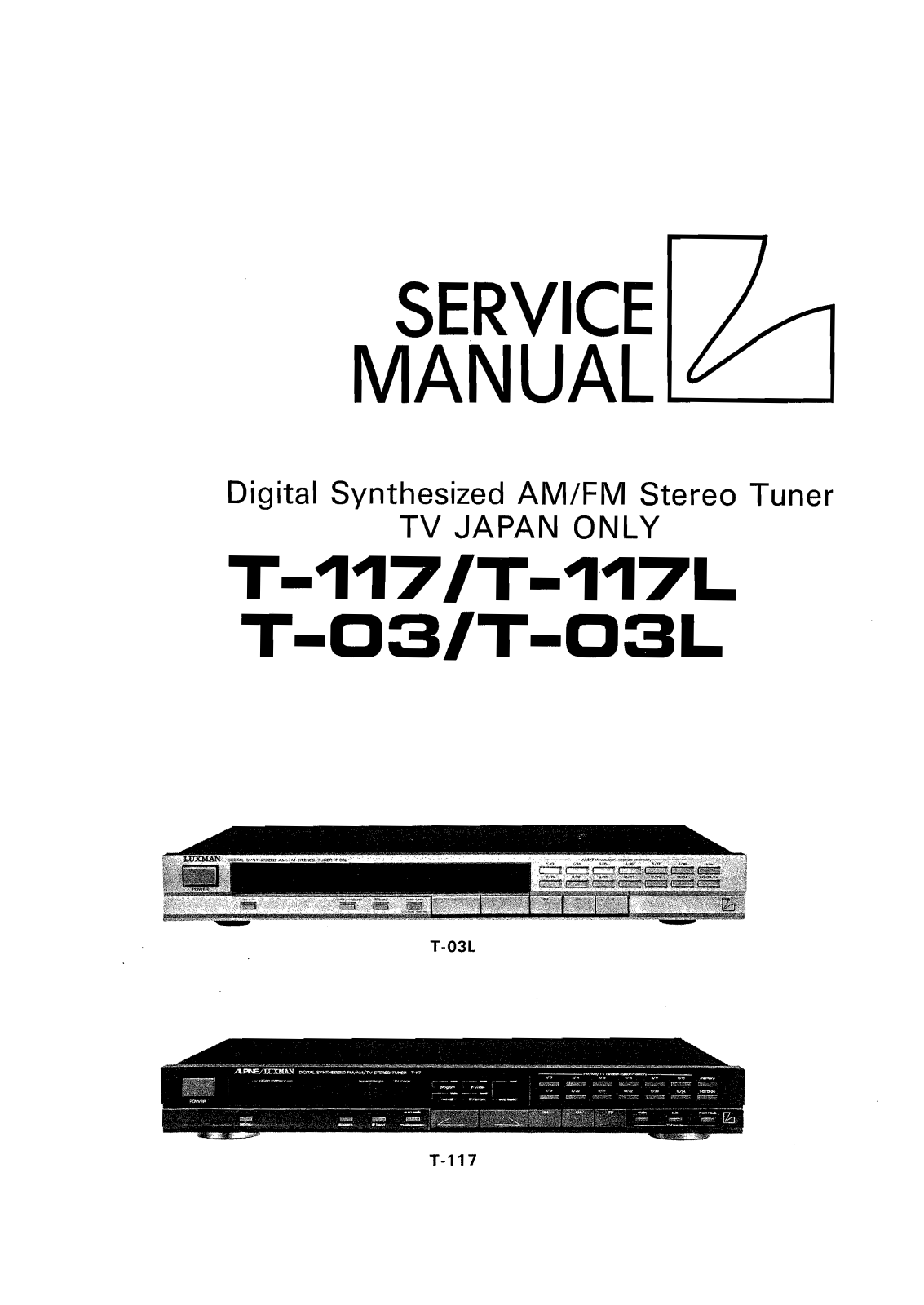 Luxman T-03 Service Manual